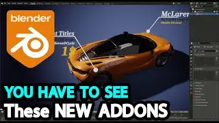 8 New Blender Addons with Great Value