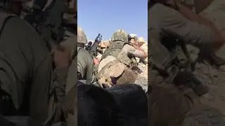 Türk askeri çatışma anı mevzi görüntüleri üs bölgesi