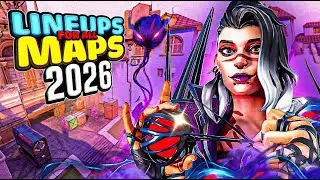 BEST Fade Lineups ALL MAPS 2026 Guide Valorant! 📍