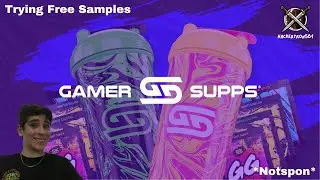 Trying Free Gamer Supps Samples