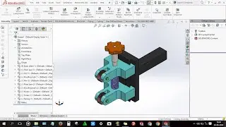 How to design Adjustable Knurling tool in solidworks