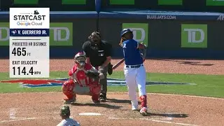 Vlad Jr 's 465 foot home run
