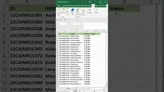 Add check box in Excel