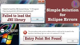 Fix for Eclipse Errors 
