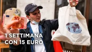 CUCINARE con 15 Euro per UNA SETTIMANA