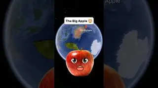 The Big Apple On Google Earth 🤯 