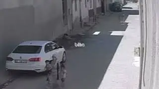 Şanlıurfa’da korku dolu anlar kamerada: Kahraman kadın 3 çocuğu kurtardı