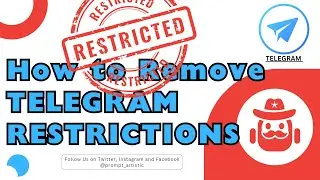How Remove Telegram Restrictions with Proof of No Restrictions.