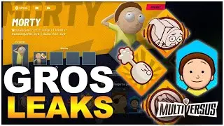 MULTIVERSUS | DES INFOS sur MORTY : pass, atouts, badges, emote, dialogues, skins...