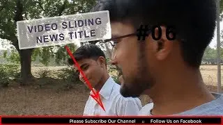 Video Editing I Camtasia 9 I Video Bottom Sliding News Title