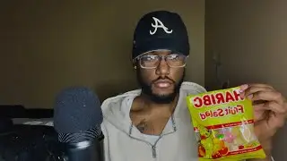ASMR| 🍒🍊HARIBO FRUIT SALAD!🍑🍋
