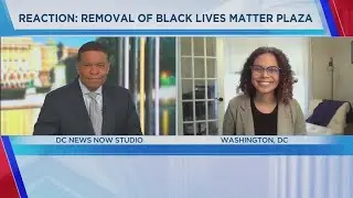Reaction: Removal of BLM Plaza