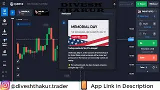 1 minute trading on OTC Markrt| Binary Options| Divesh Thakur