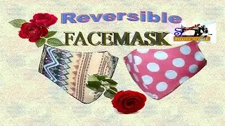 DIY facemask homemade/ how to sew reversible facemask