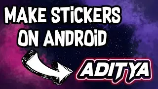 Make Stickers On Android || PixelLab || Telegram Stickers Tutorial
