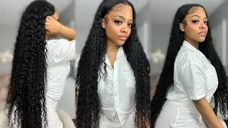 I'M OBSESSED!!!  36 INCH LONG PERFECT VACATION WATER WAVE HAIR  ft. Asteria Hair 🤍