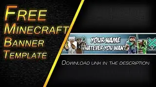 Adobe Photoshop - Minecraft Banner Template