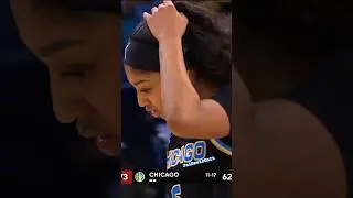 Angel Reese Is The First Player To Go For The Rebound Every Time! 👀👏🏾🏀💨 #angelreese #chicagosky