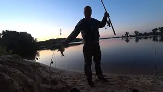 Рыбалка на донки , река Сож