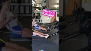 Good sequencing in rowing = maintaining the distance between handle and seat at the front end