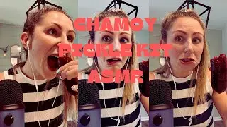 ASMR// CHAMOY PICKLE KIT🥵