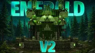 The Emerald V2 | The BEST Small Group Base With OPENCORE | RUST Base Design