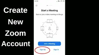 How To Create Zoom Meeting App Account