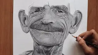 Graphite pencil Drawing | No Blending
