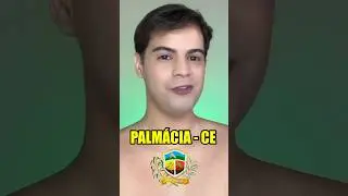 HOMENAGEM A CIDADE DE PALMÁCIA - CE | MAKEUP ARTIST #shorts
