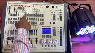Mini Pearl 1024 Dmx Controller Training part 1 ( Patch /Wipe )