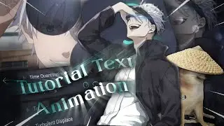 Tutorial Text Animation in Alight Motion