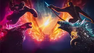 Godzilla, King Kong, & Shimo Vs Skar King 2024 Final Fight Scene Godzilla X Kong The New Empire
