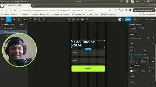 Criando uma tela de login no figma | Wilmy Danguya
