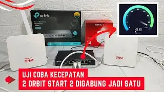 Kecepatan Modem Orbit Star 2 Setelah Di Gabung Pakai Tp-Link Tl-R470 Terkbukti Internet Kencang