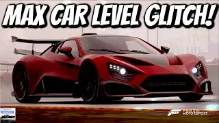 Forza Motorsport - AFK MAX CAR LEVEL GLITCH! (CAR LEVEL 50)