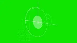 FUTURISTIC CLOCK GREEN SCREEN EFFECT