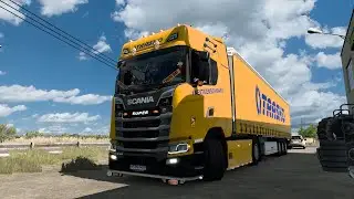 🔴Euro Truck Simulator 2. Стрим TRASKO. Выезжаем с Узбекистана в Росиию.
