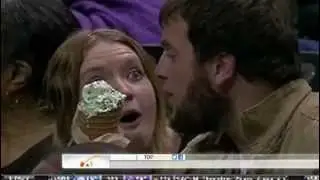 Denied! Guy won't share ice cream with girlfriend