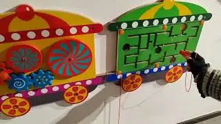 Развивающая панель Паровозик Ту-Ту