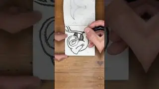 Steal my easy drawing of a sloth (super simple)  