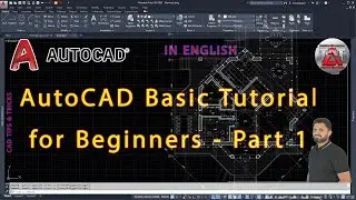 AutoCAD Basic Tutorial for Beginners - Part 1 (English)#basic, #tutorial, #command, #shortcuts,
