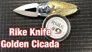 Rike Knife Golden Cicada Knife Review