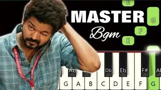 Master BGM 🔥 | Piano tutorials | Piano Notes | Piano Online 