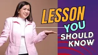 Lesson You should know
