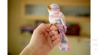 МК по вязанию амигуруми Птичка крючком. Автор: неизвестен