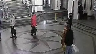 Кража ноутбука. Запись с камер наблюдения