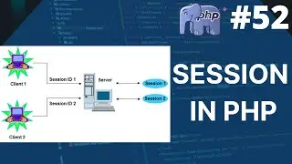 Session in PHP || How to create session in php || php tutorial for beginners - 52 
