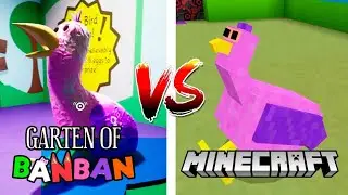 ??? Full Gameplay Garten of Banban VS Minecraft
