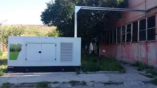 Diesel Generator Green Power 330kVA on pump 90kW