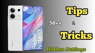 Redmi Note 13 5G Tips And Tricks | Redmi Note 13 5G Features And Settings | Hindi